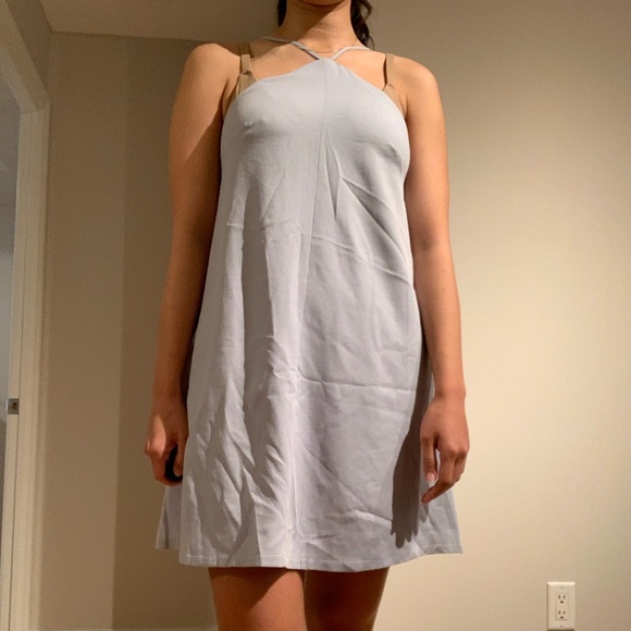 Missguided periwinkle blue dress UK size 8 (perfect for summer, weddings) - Picture 2 of 4